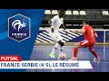 Futsal : Le résumé de France-Serbie (4-5)