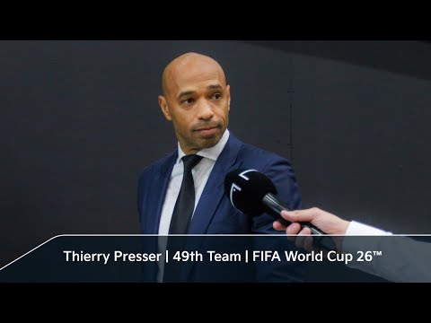 Thierry Presser | 49th Team | FIFA World Cup 26™