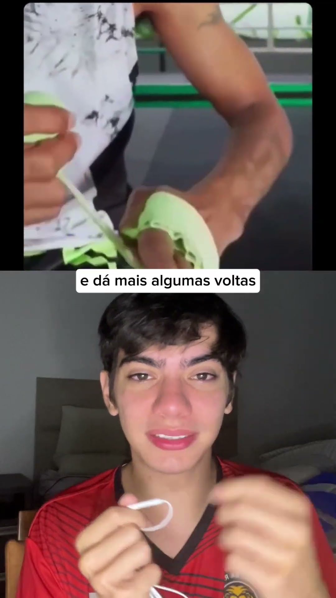 É assim que um campeão de Muay Thai faz a bandagem! ?? Já tentou desse jeito?