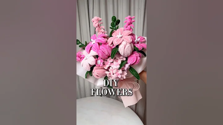 DIY Flowers?! STUNNING! #DIY #shorts #giftideas #diy #diyflowers #dollartreediy #momlife #easycraft - DayDayNews