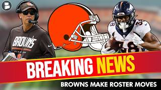 Full 🚨BREAKING: Browns Make MULTIPLE Roster Moves & Get BAD INJURY News On Dylan Sampson Update
