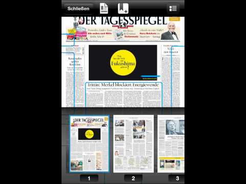 ifun.de - Tagesspiegel ePaper für den iPhone Zeitungskiosk