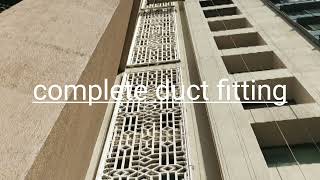 GRC FITTING TO 18 FLOOR BUILDING