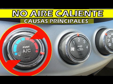 Porque no sale Aire Caliente en el auto? (causas principales)/no calefaccion