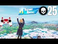 25 Elimination Solo Squads Gameplay &quot;Build&quot; Win (New Jujutsu Kaisen Fortnite)