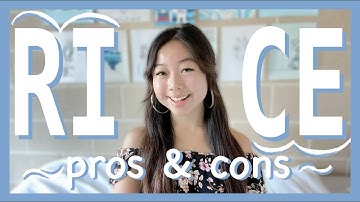 Rice University Pros & Cons | What I love and hate about Rice | First semester freshman year