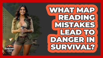 What Map Reading Mistakes Lead To Danger In Survival? - Survival Skills for Everyone