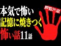 【怖い話総集編28】一度聞いたら離れない。記憶に焼きつく怖い話11話【閲覧注意】【作業用】【睡眠用】