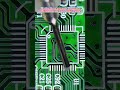 Hardware Engineer Soldering Chips