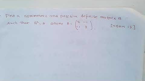 Linear Algebra in NBHM 2016