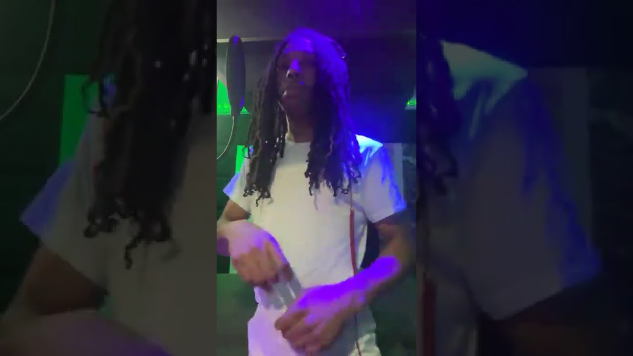 RicchieMoney recording song “Playboi Carti” on Facebook Live! 