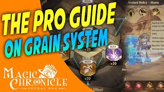 The Pro Guide on Grain System | Magic Chronicle Isekai RPG | F2P