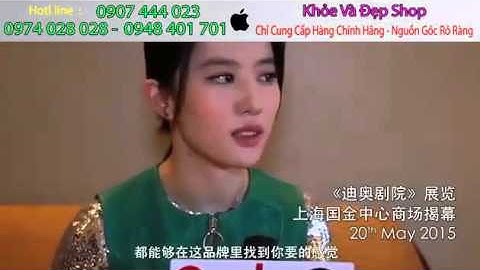 Lưu Diệc Phi xinh xắn trong clip quảng bá cho thương hiệu Dior - www.landahoanmy.com