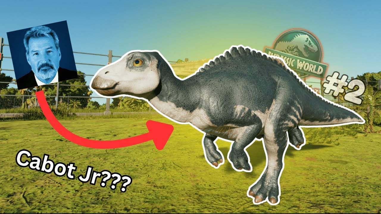 Спасаем Кэбота-младшего!!! - Jurassic World Evolution 3 #2