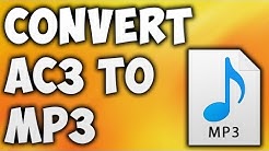 How To Convert AC3 TO MP3 Online - Best AC3 TO MP3 Converter [BEGINNER'S TUTORIAL]  - Durasi: 2:10. 