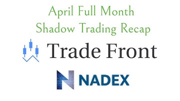 April Full Month Shadow Trading Recap Nadex Binary Options