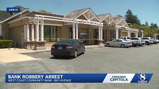 Capitola man accused of bank robbery wore white and gray bob-style wig arrested