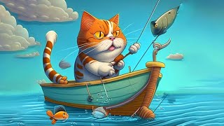 :   -  Cat Goes Fishing |2|