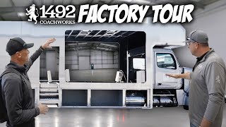 Building the Most Expensive Class C RVFactory Tour of 1492 Coachworks