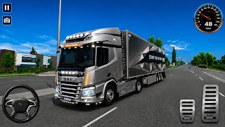 Heavy Truck Transport 3D Game | US Truck Driving Simulator 2026 | Cargo Truck Gameplay | Android screenshot 4