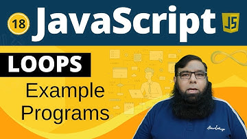 Loops in JavaScript - For Loop in JavaScript Example Program - Class 18.
