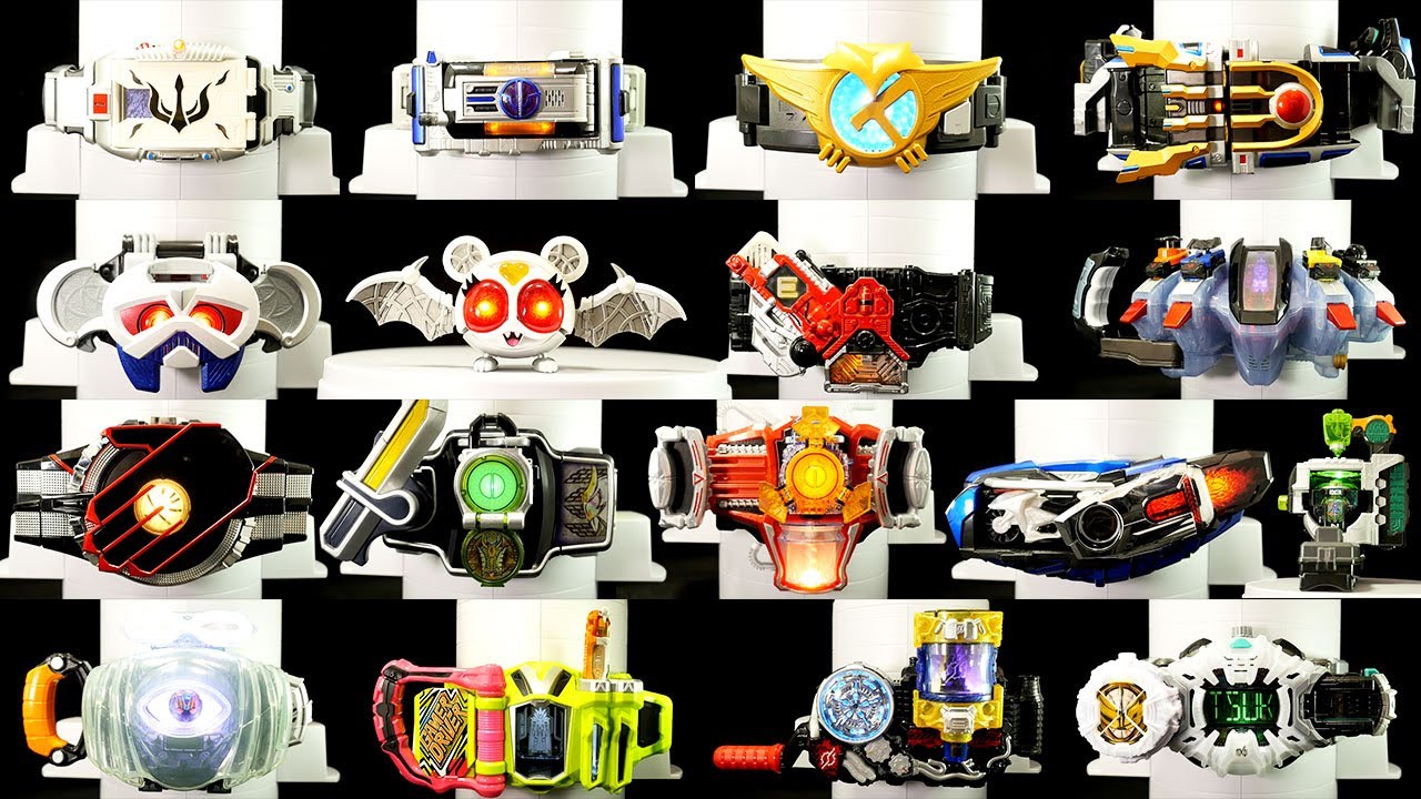 白い台座で、白い仮面ライダー変身ベルト❗」 - YouTube