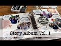 Story Album Vol 1 Flip Through || PrettyLittlePocket