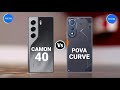 Tecno camon 40 vs Tecno Pova Curve