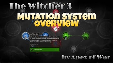 The Witcher 3 - NEW Mutation Overview!!! (Blood and Wine)