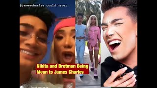 Bretman and Nikita Mocking James Charles Singing Voice