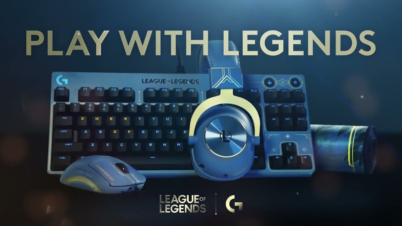 Mouse Gamer Sem Fio Logitech G Pro League of Legends Edition RGB