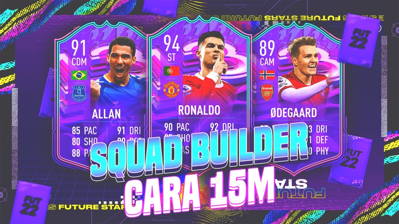 FIFA 22 Squad Builder Super cara 15M Ultimate Team YouTube