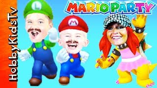 HobbyMom Plays Bower in thisMario Party Video Game