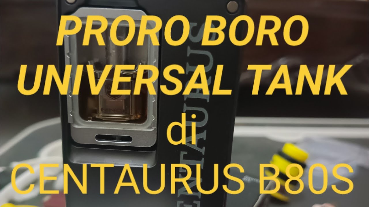 WASPADA | PRORO BORO UNIVERSAL TANK PASANG DI CENTAURUS B80S SINGLE PIN