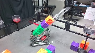 7 cube Tower Takeover autonomous (2 row)