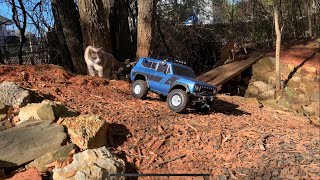 Redcat Gen 8 on the backyard crawler course