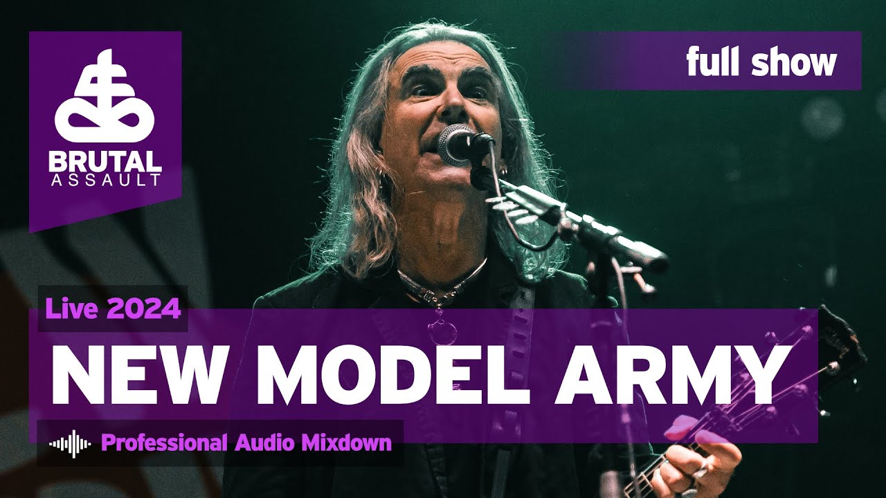 Brutal Assault 27 - New Model Army (live) 2024 full show