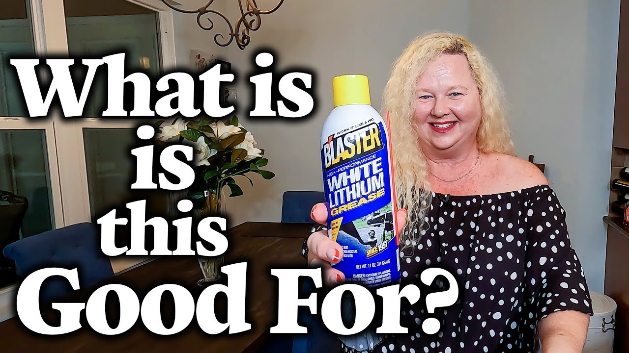 B'laster 16-LG High-Performance White Lithium Grease - 11-Ounces