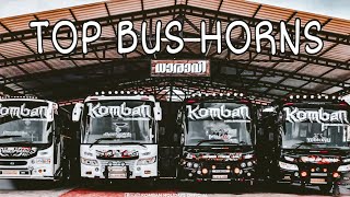 Kerala top tourist bus horns | komban | onenees | jai guru |