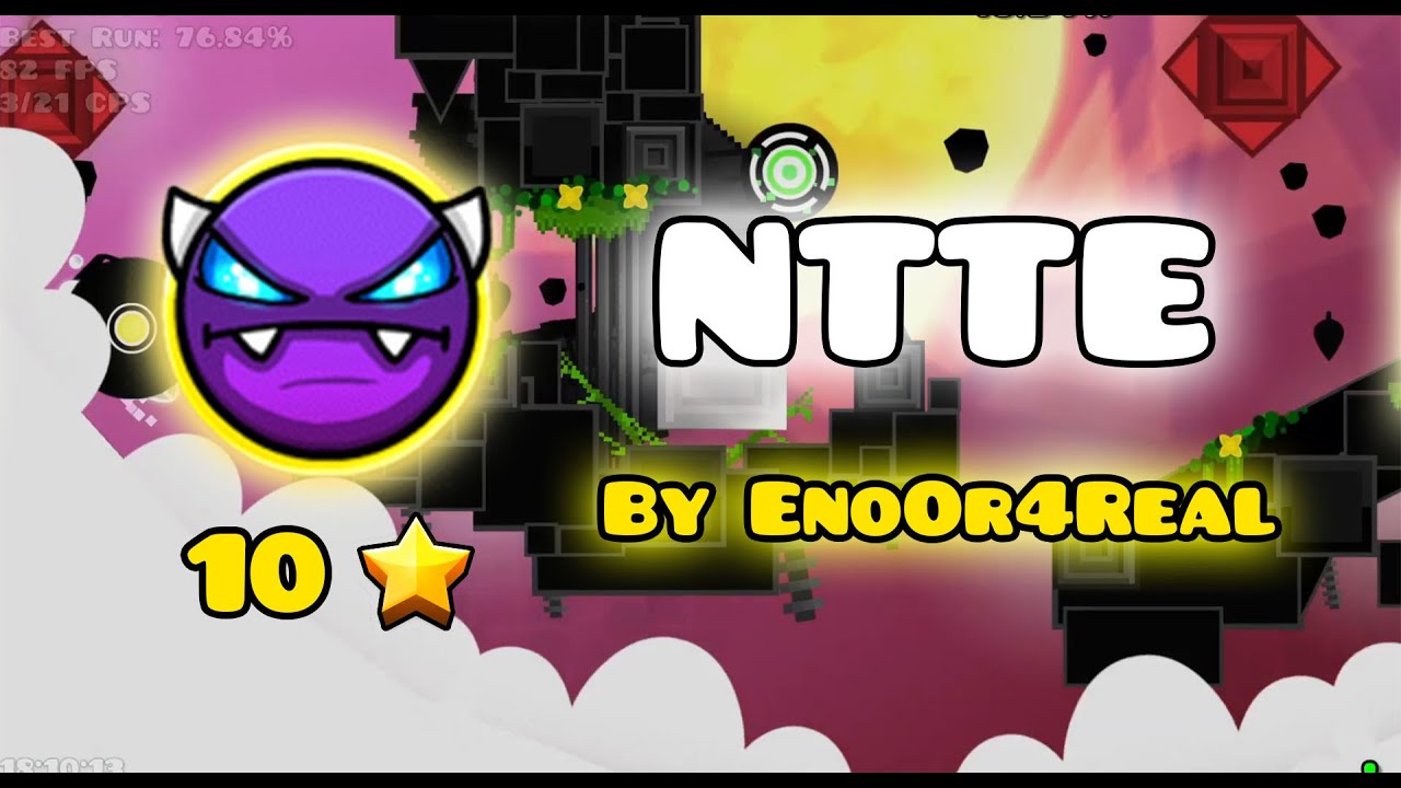 "NTTE" by EnoOr4Real 100% [Easy Demon] | Geometry Dash 2.2 - YouTube