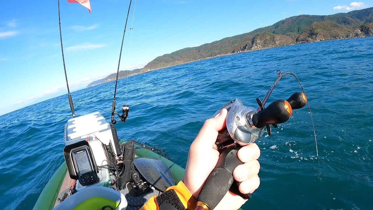 秋晴れの日本海　根回りをTGベイトで探る　SUPフィッシング