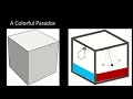 Schrödinger's Cat Paradox and a Colorful Parody