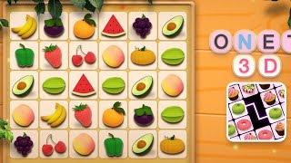 Onet 3D All Things Matching Puzzle Game | Onet 3D Tile Matching Game | Onet 3D Gameplay screenshot 4