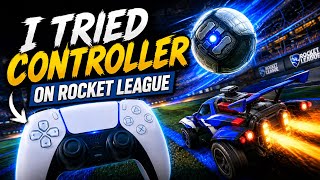 I Tried CONTROLLER On Rocket League For 7 Days Straight!