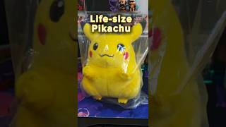 TAKARA TOMY Pokémon 30th Anniversary Welcome Back! Pikachu 1/1 Scale Plush #pokemon #pokemontcg