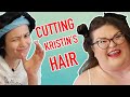 Jen Cuts Kristin's Hair For The First Time | Kitchen & Jorn