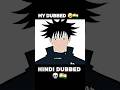 Jujutsu Kaisen 🤣🇮🇳|| Hindi Dub🔥#anime #viral #shorts #animation #funny #trending #hindidubbed #jjk