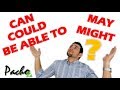 Así se usan MAY, MIGHT, CAN, COULD y BE ABLE TO en inglés - Muy fácil | Clases inglés