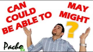 Así se usan MAY, MIGHT, CAN, COULD y BE ABLE TO en inglés  Muy fácil | Clases inglés