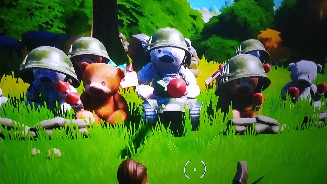 Secret Teddy versus Gnomes challenge (disarm Teddy and disarm Gnomes) location